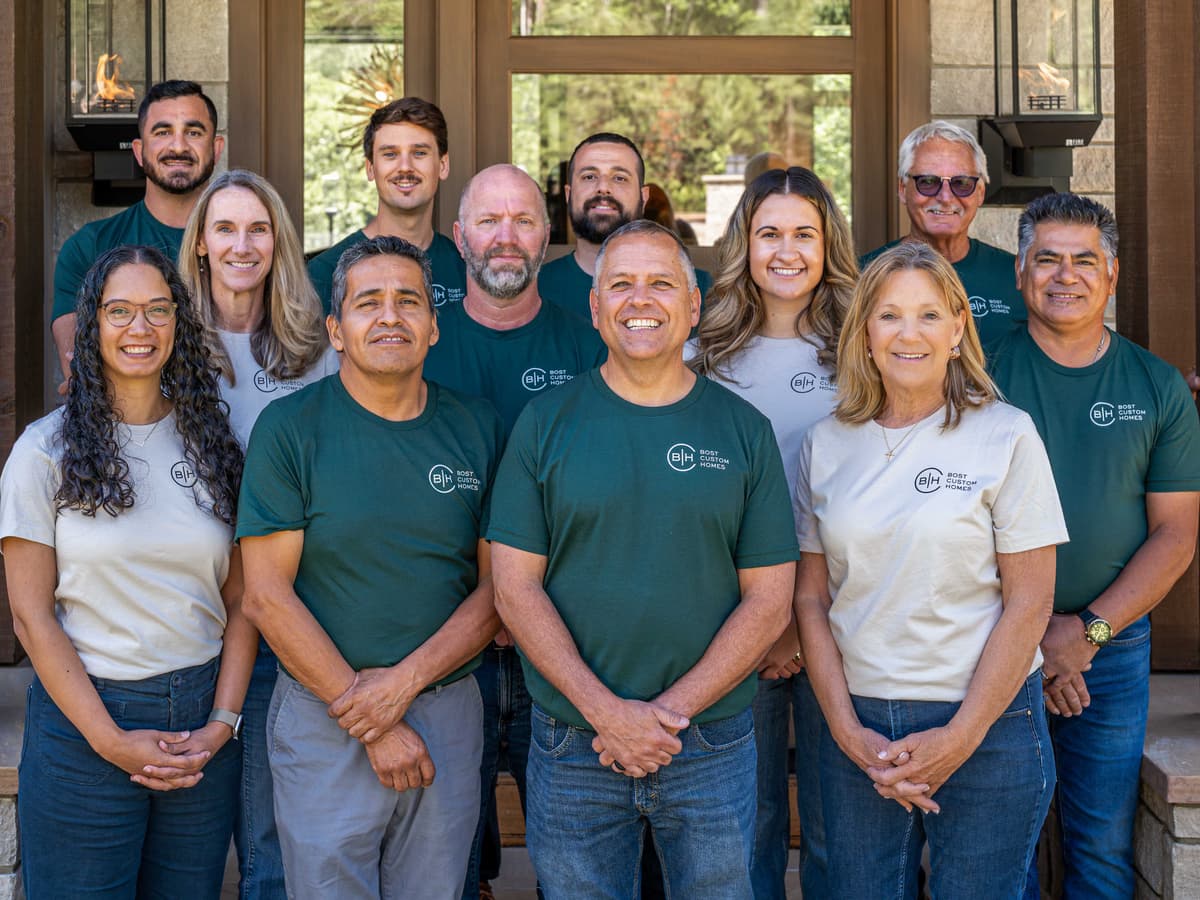 The Bost Custom Homes team